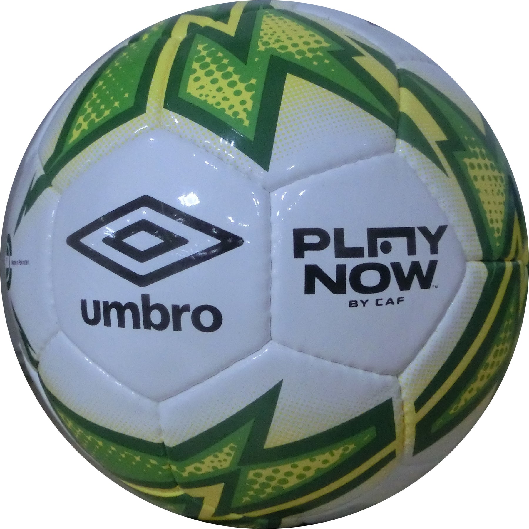 Umbro CAF Now Trainer Ball - White/Yellow/Green – Umbro South Africa