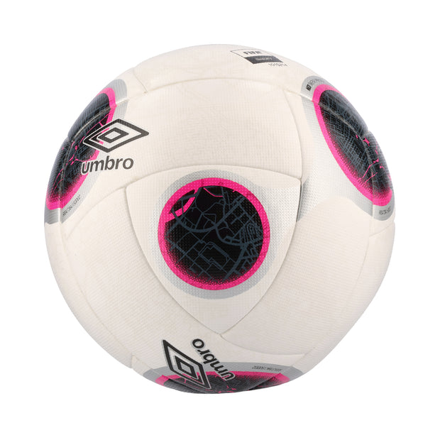 Umbro Neo Swerve Premier FQ Match Ball - White/Silver/Pink Glo