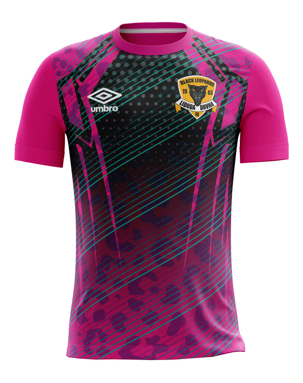 Black Leopards FC 3rd Replica Jersey 23/24 - Pink/Black