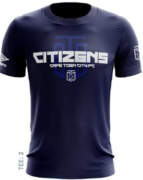 Cape Town City FC Supporter Tee 24 - Navy