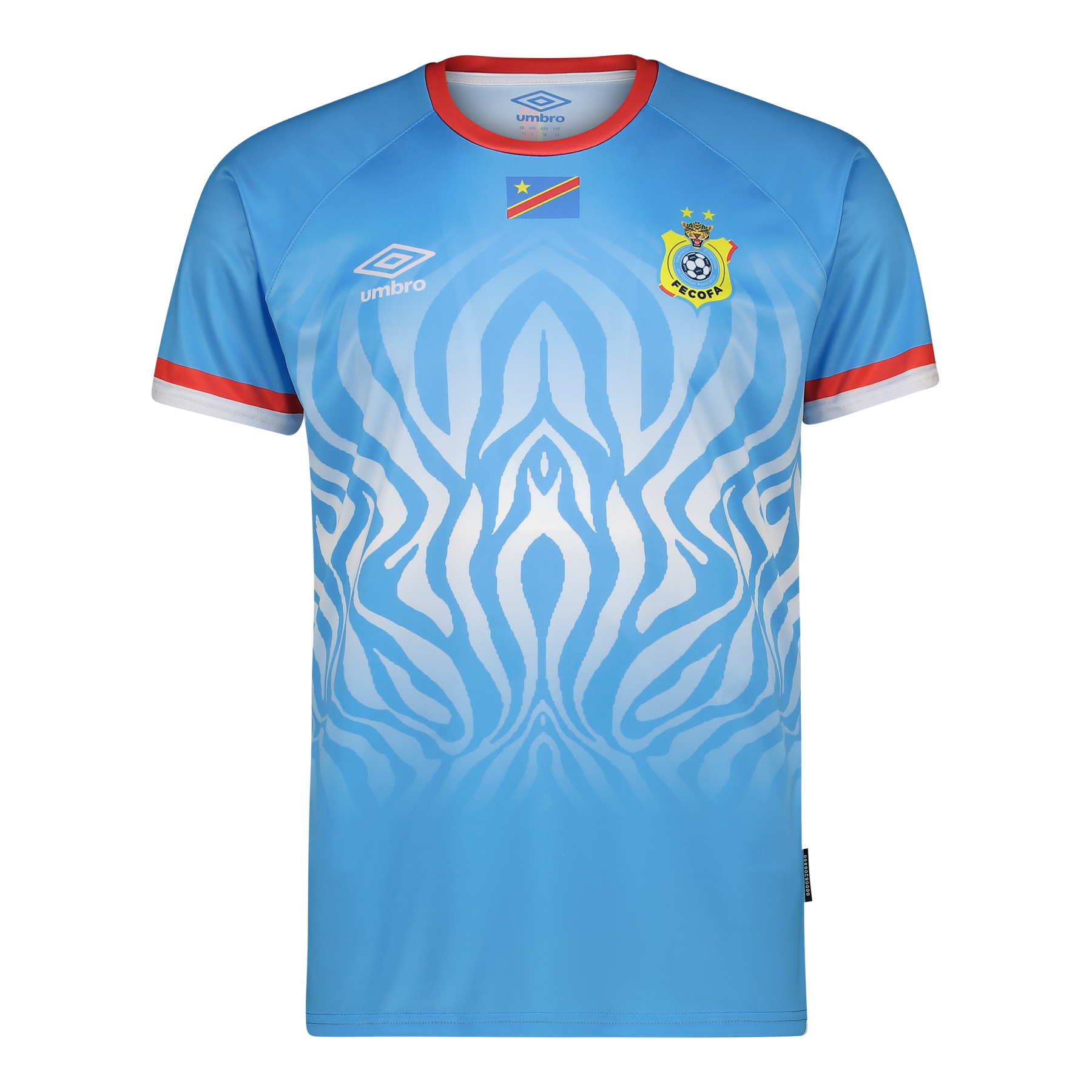 DR Congo AFCON 25/26 Home Fan Tee – Umbro South Africa