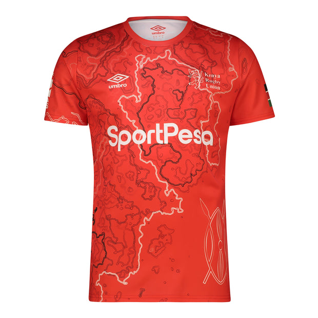 Kenya Mens 7s Home Replica Jersey 26 - Umbro South Africa