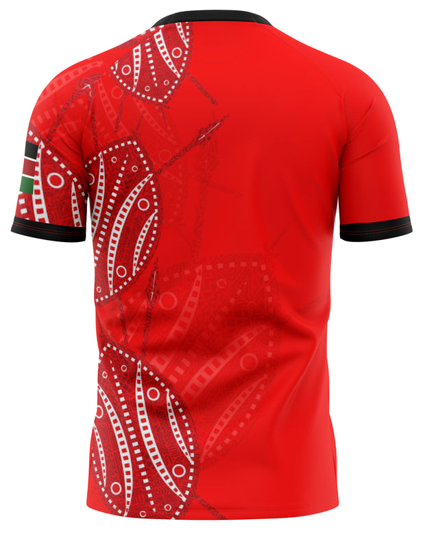 Kenya Rugby Home Replica Jersey 24 - Red