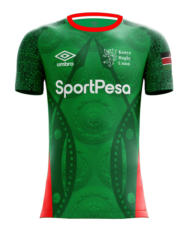 Kenya Rugby Away Replica Jersey 24 - Green