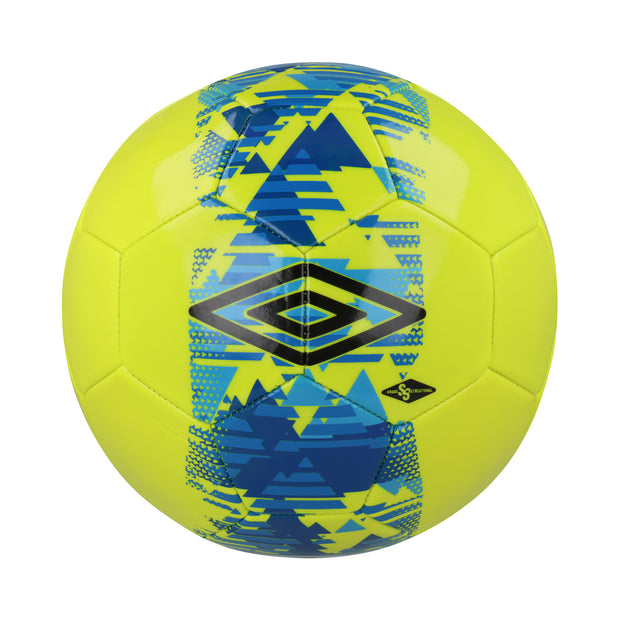 Umbro Formation Recreational Ball - Yellow Zest/Blue - Umbro South Africa