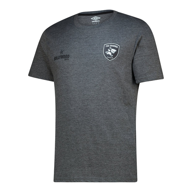 Sharks Rugby Cotton Tee 25 - Grey