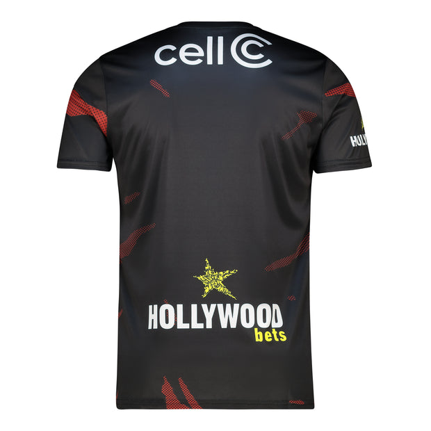 Sharks Rugby Training Tee 25 - Black