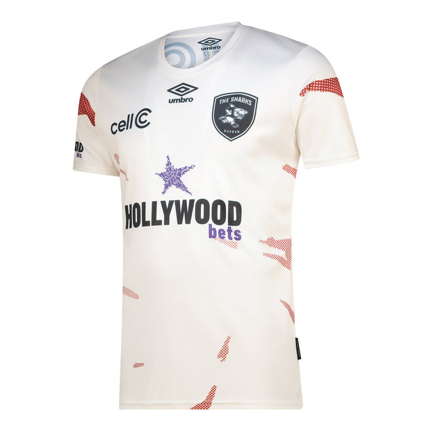 Sharks Rugby Training Tee 25 - Off White