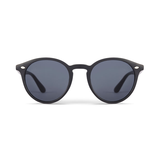 Umbro Preppy Round Sunglasses - Matt Black