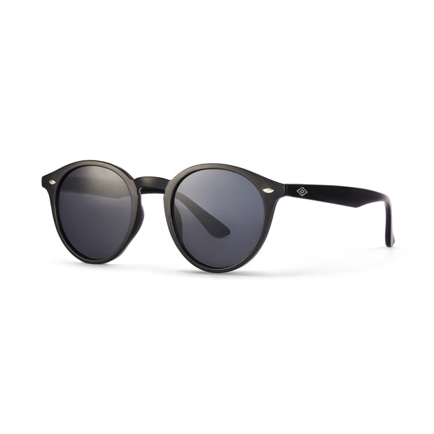 Umbro Preppy Round Sunglasses - Matt Black