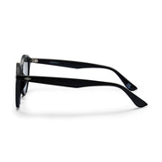 Umbro Preppy Round Sunglasses - Matt Black