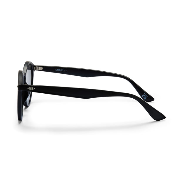 Umbro Preppy Round Sunglasses - Matt Black