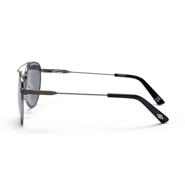 Umbro Metal Pilot Sunglasses - Matt Gunmetal
