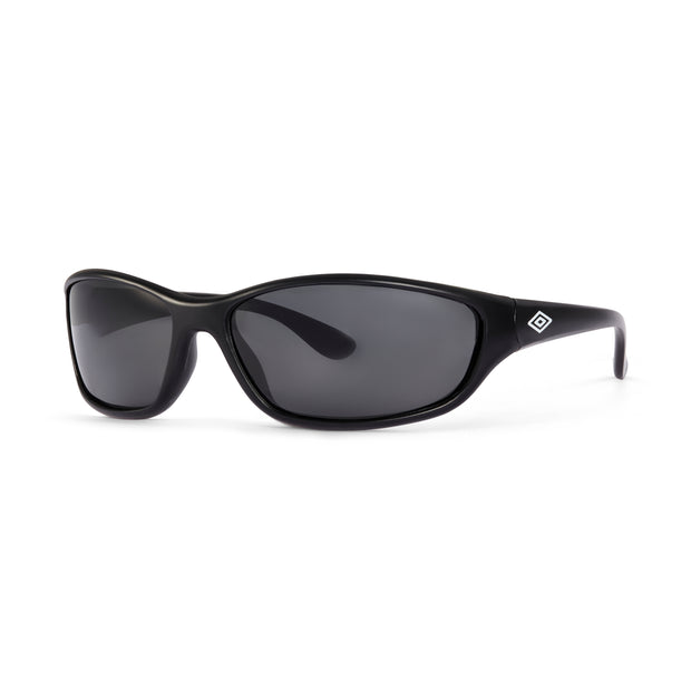 Umbro Sport Wrap Sunglasses - Matt Black