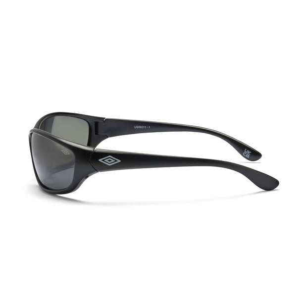 Umbro Sport Wrap Sunglasses - Matt Black
