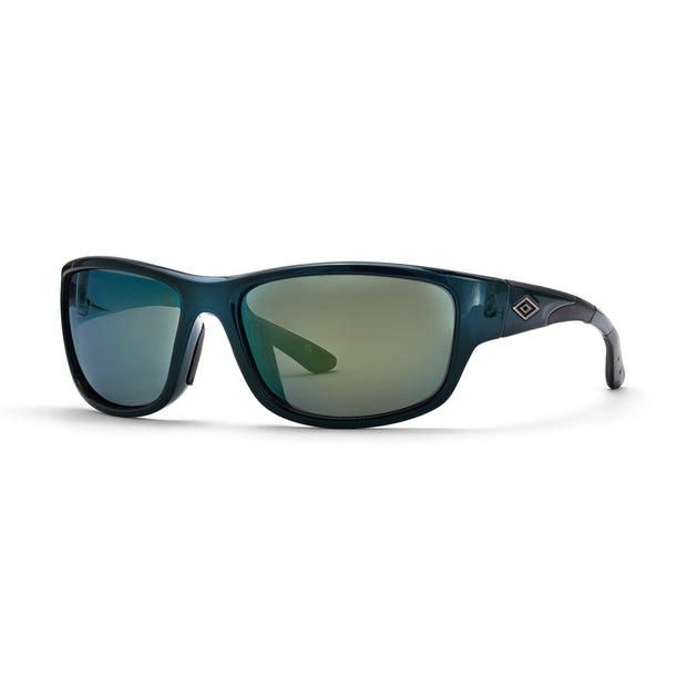 Umbro Sports Wrap Sunglasses - Metallic Black