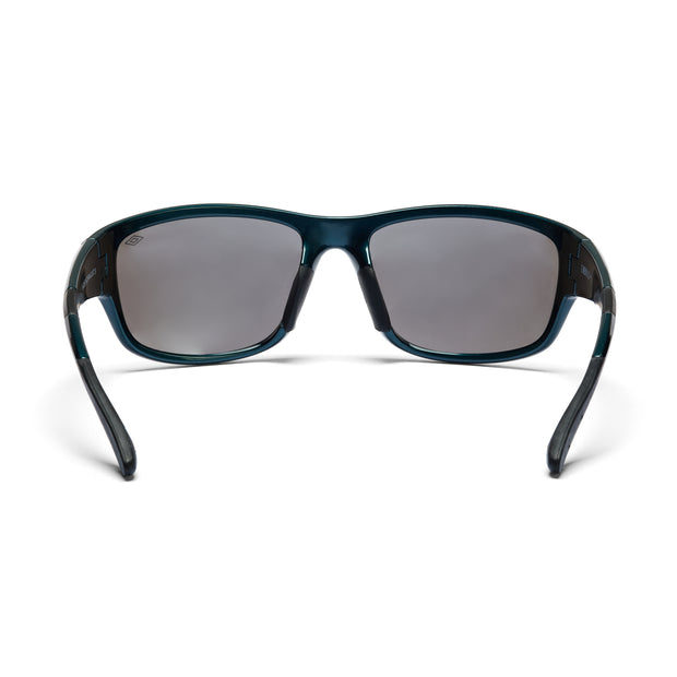 Umbro Sports Wrap Sunglasses - Metallic Black