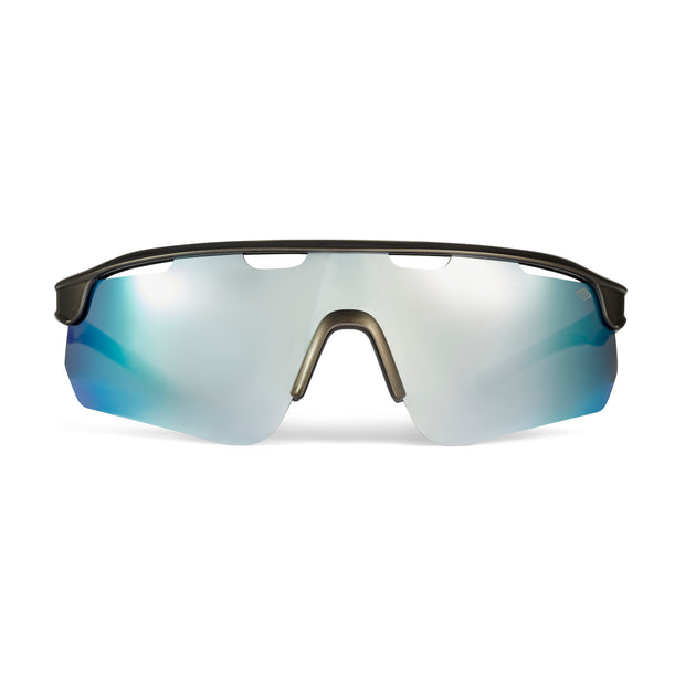 Umbro Sport Visor Sunglasses - Metallic Grey