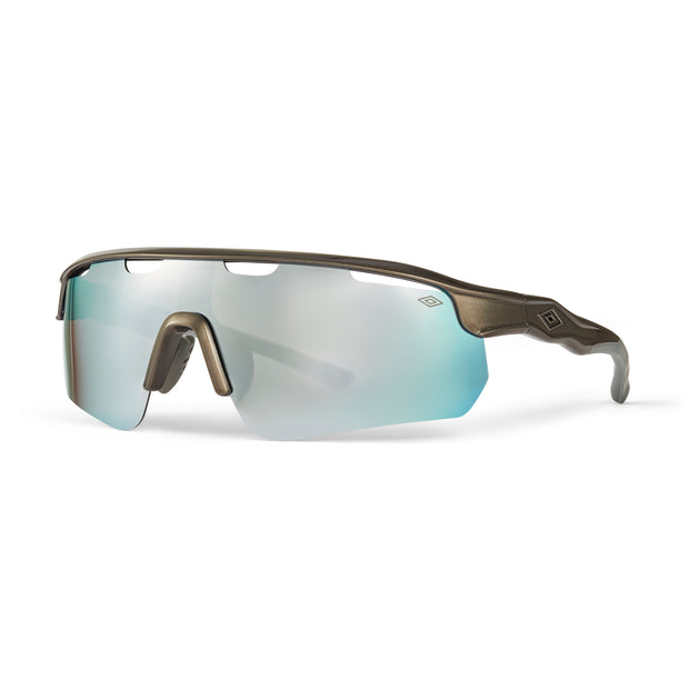Umbro Sport Visor Sunglasses - Metallic Grey