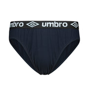 Umbro 3Pk Cotton Briefs - Black/Grey/Navy