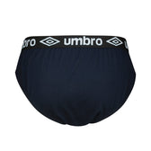 Umbro 3Pk Cotton Briefs - Black/Grey/Navy - Umbro South Africa