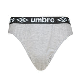 Umbro 3Pk Cotton Briefs - Black/Grey/Navy - Umbro South Africa