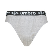 Umbro 3Pk Cotton Briefs - Black/Grey/Navy