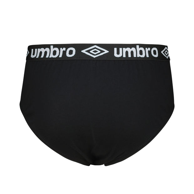 Umbro 3Pk Cotton Briefs - Black/Grey/Navy