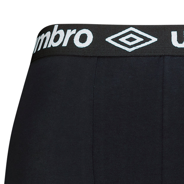 Umbro 2Pk Trunks - Black/Grey
