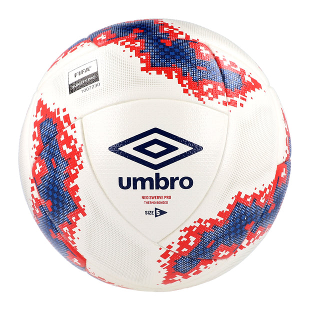 Umbro Spira II Pro Match Ball - White/Black/Atomic Blue
