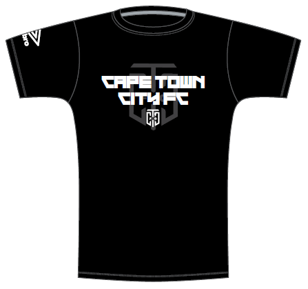 Cape Town City FC Supporter Tee 24 - Black