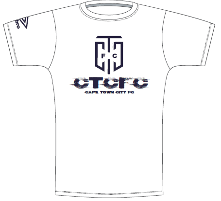Cape Town City Fc Supporter Tee 24 - White/Blue