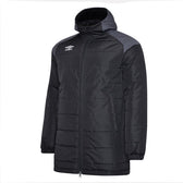 Umbro Padded Jacket (Incl Hood) - Black/Carbon - Umbro South Africa