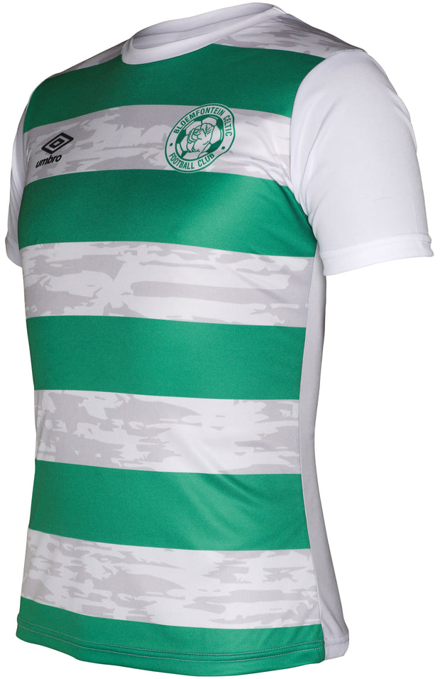 Bloemfontein Celtic FC Fan Tee 20'/21' - White/Emerald