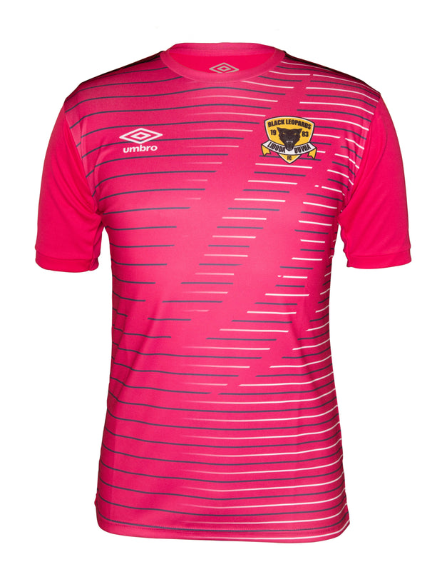 Black Leopards Alt Replica Jersey 2019/2020 - Pink/Navy - Umbro South Africa